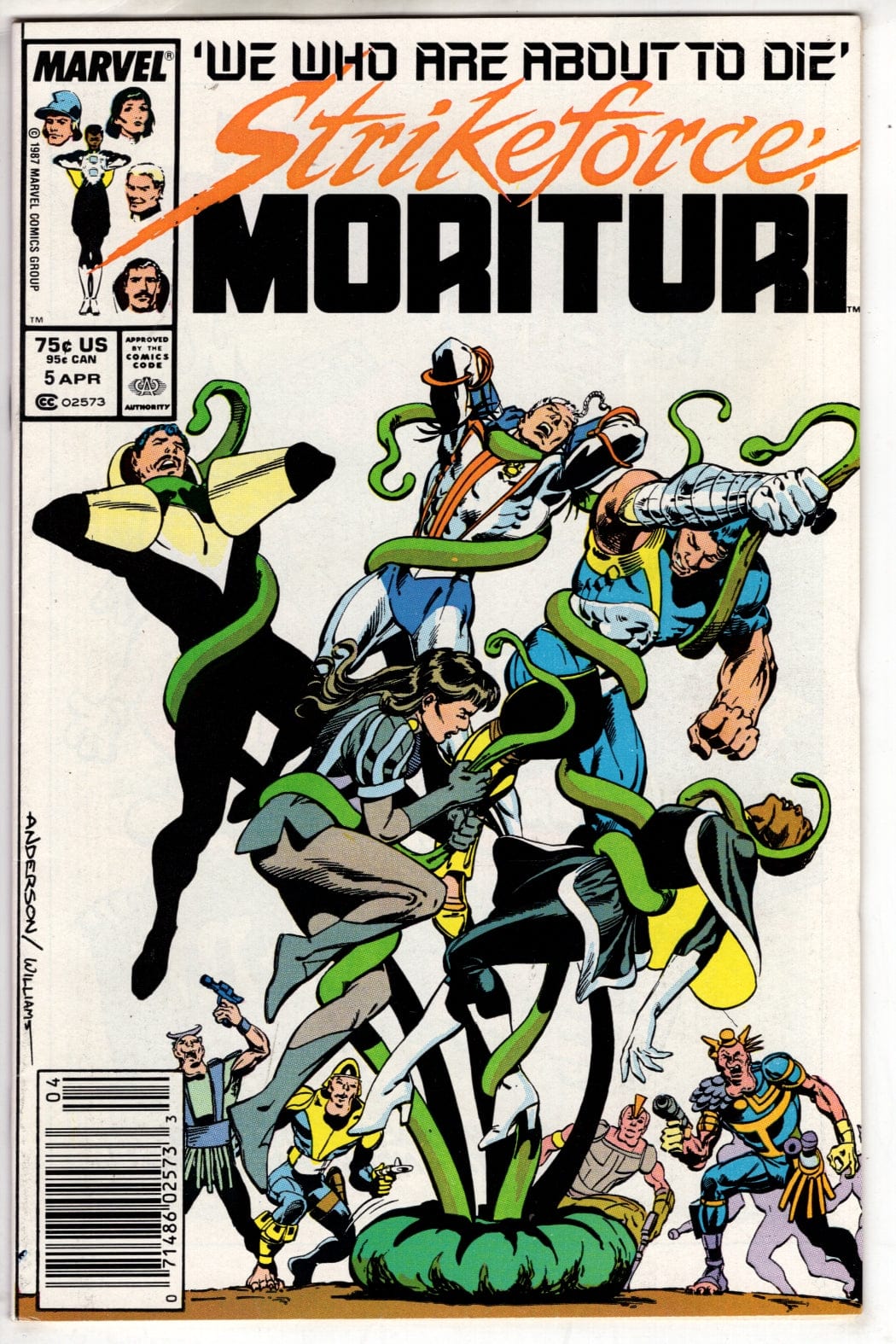 Marvel Comics Strikeforce: Morituri #5