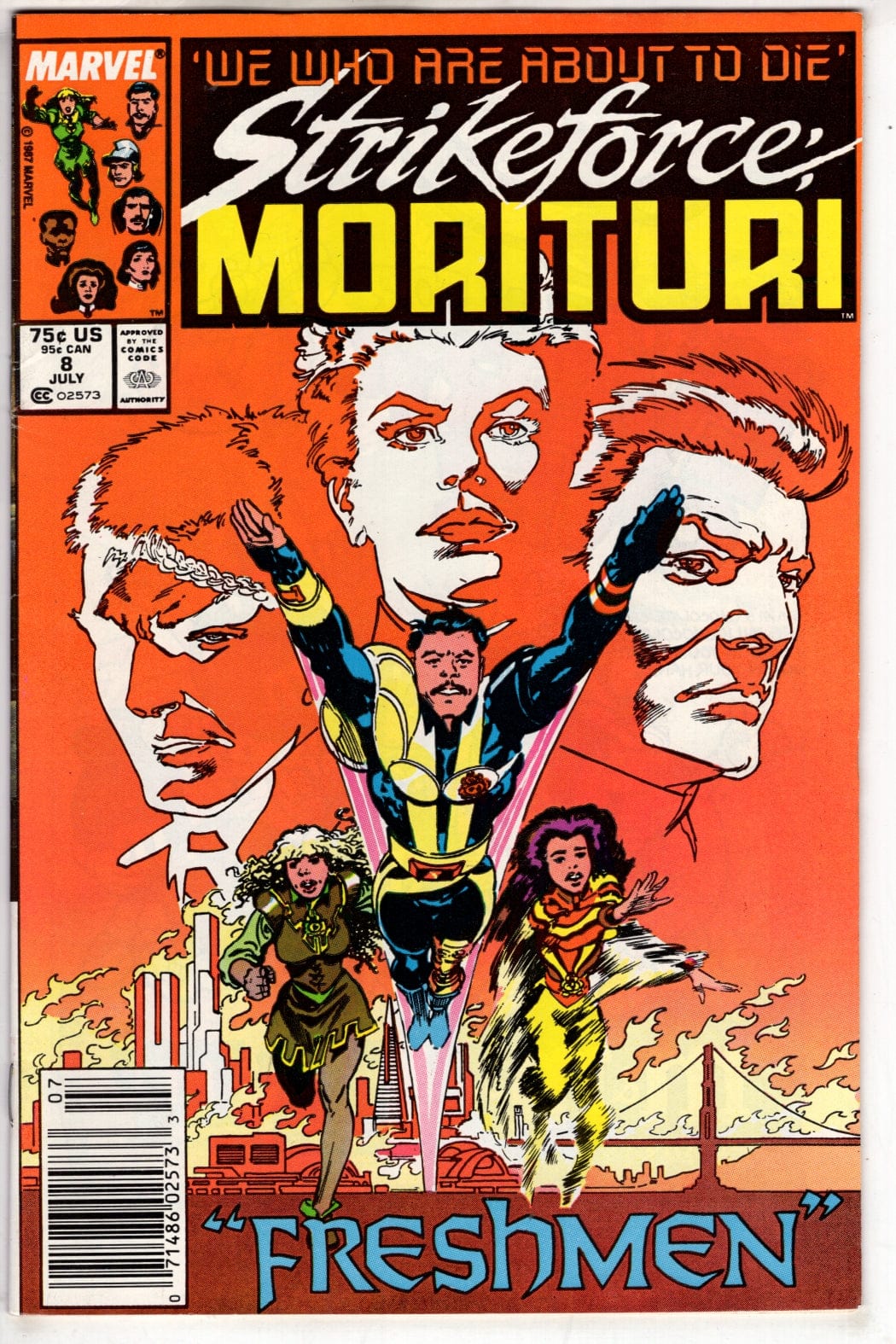 Marvel Comics Strikeforce: Morituri #8 (Newsstand)