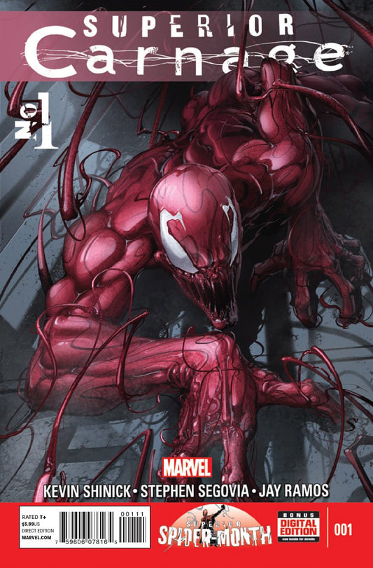 Marvel Comics Superior Carnage #1 [VF/NM]