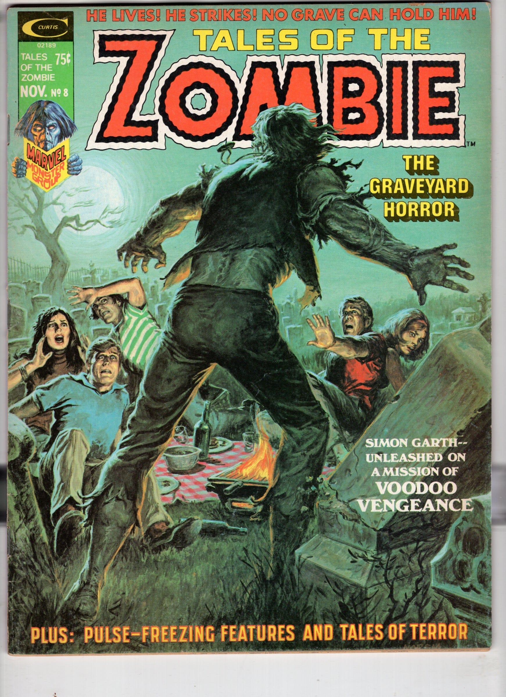 Marvel Comics Tales of the Zombie #8 [FINE]