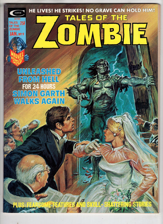 Marvel Comics Tales of the Zombie #9 [FINE]