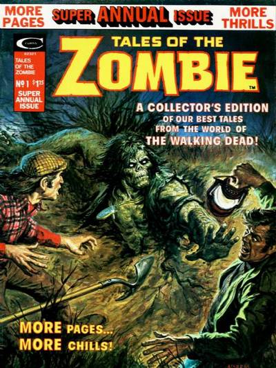 Marvel Comics Tales of the Zombie Annual #1 [VG]