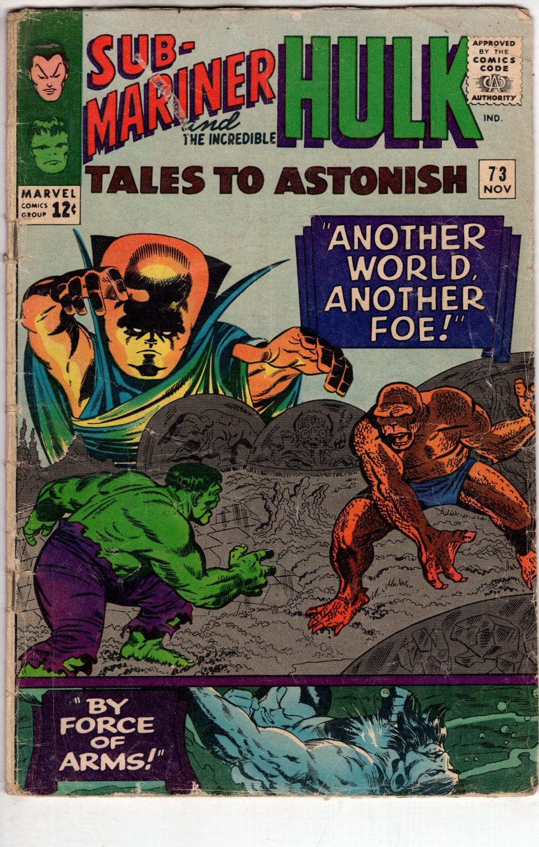 Marvel Comics Tales to Astonish #73 [GD/VG]