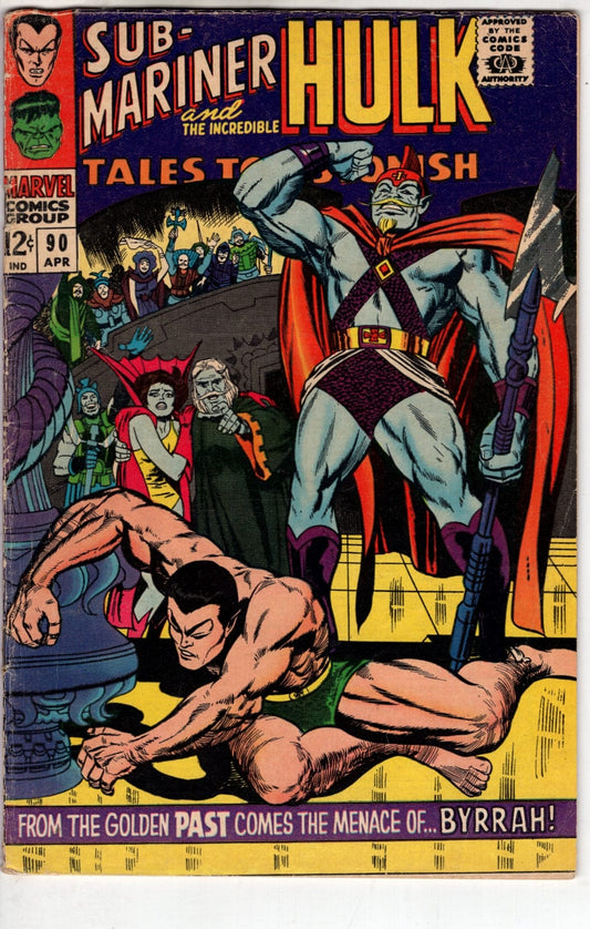 Marvel Comics Tales to Astonish #90 [VG]
