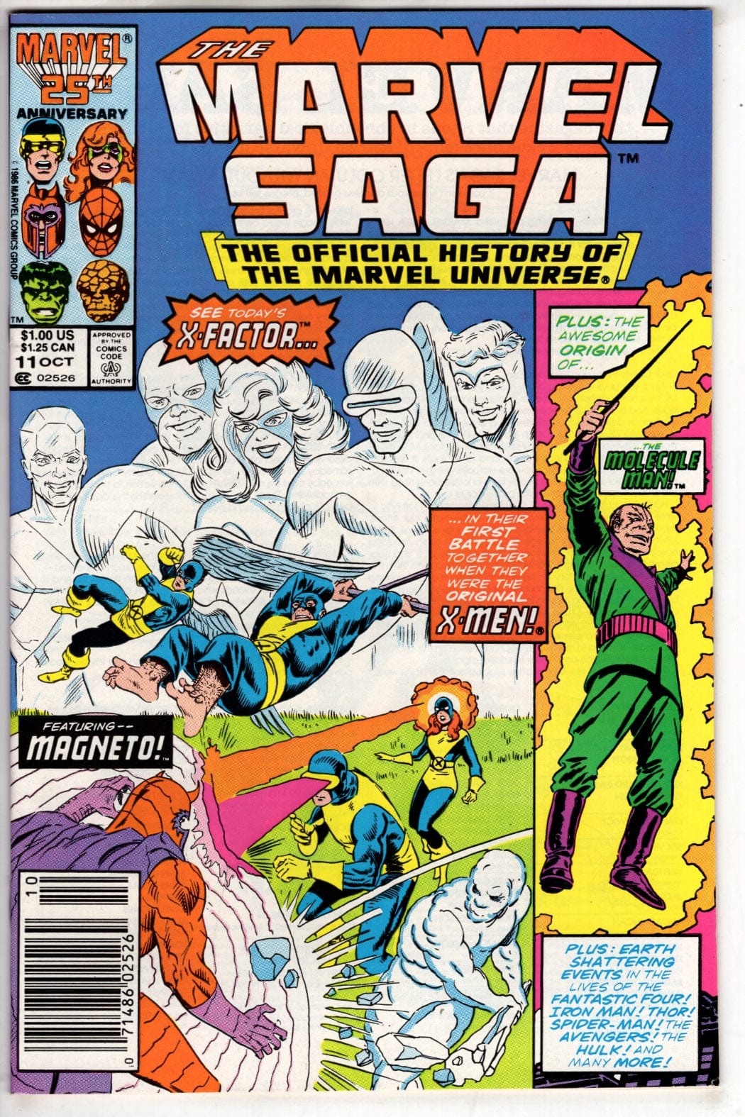 Marvel Comics The Marvel Saga The Official History of the Marvel Universe #11 (Newsstand)