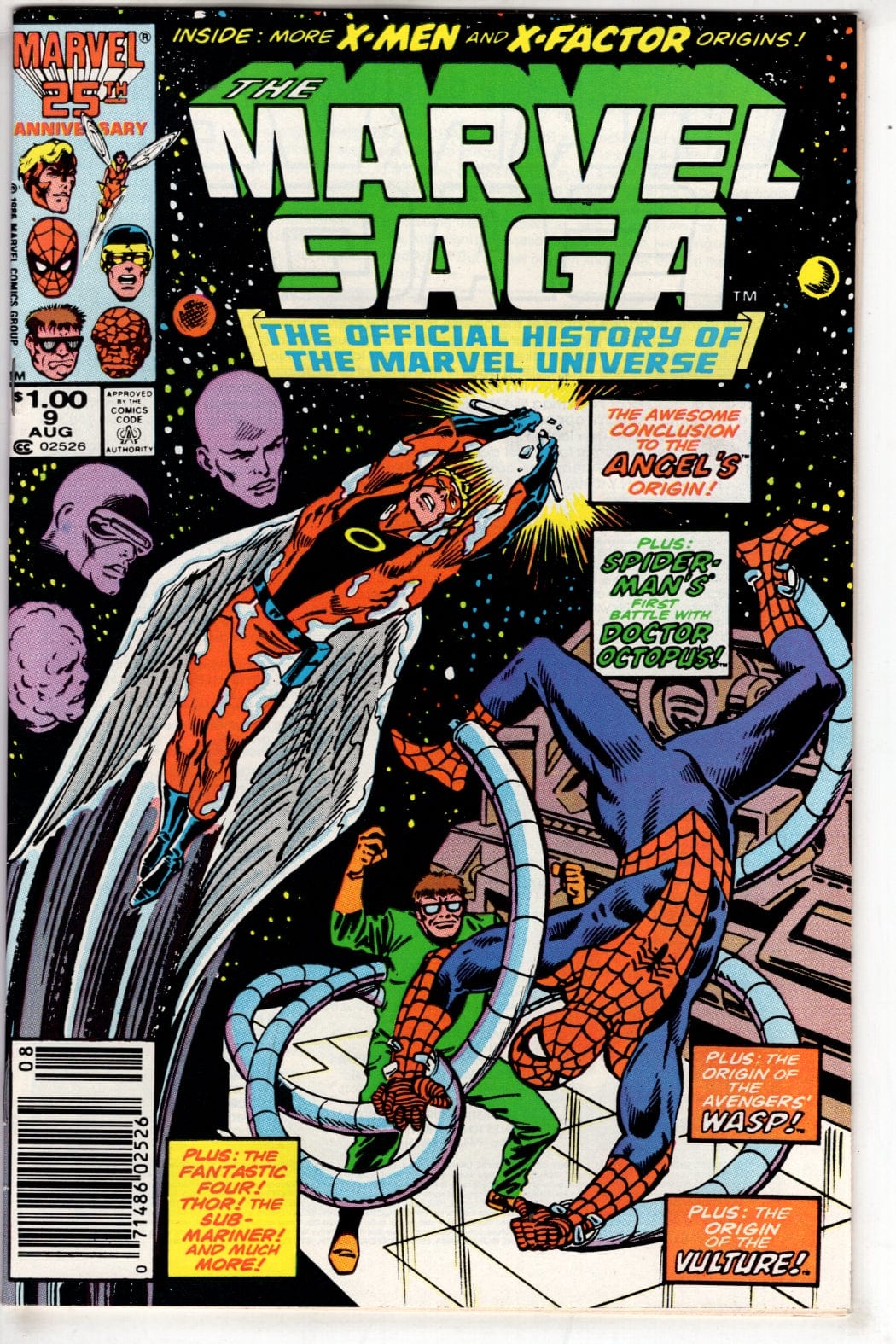 Marvel Comics The Marvel Saga The Official History of the Marvel Universe #9 (Newsstand)