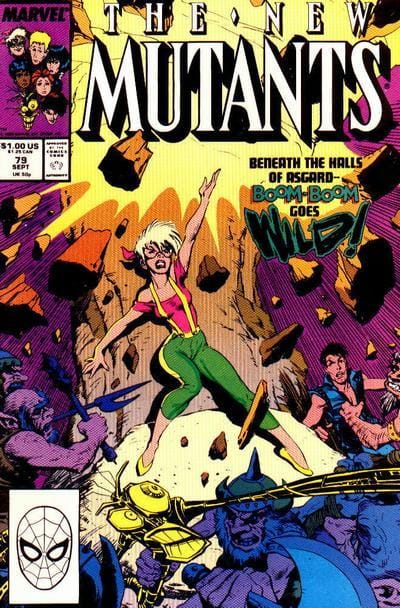 Marvel Comics The New Mutants #79 [FN/VF]
