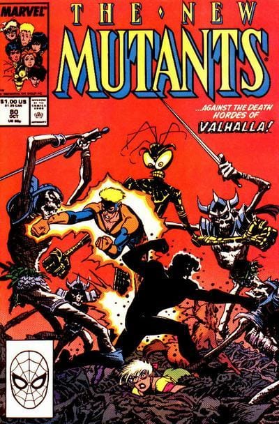 Marvel Comics The New Mutants #80 [FN/VF]