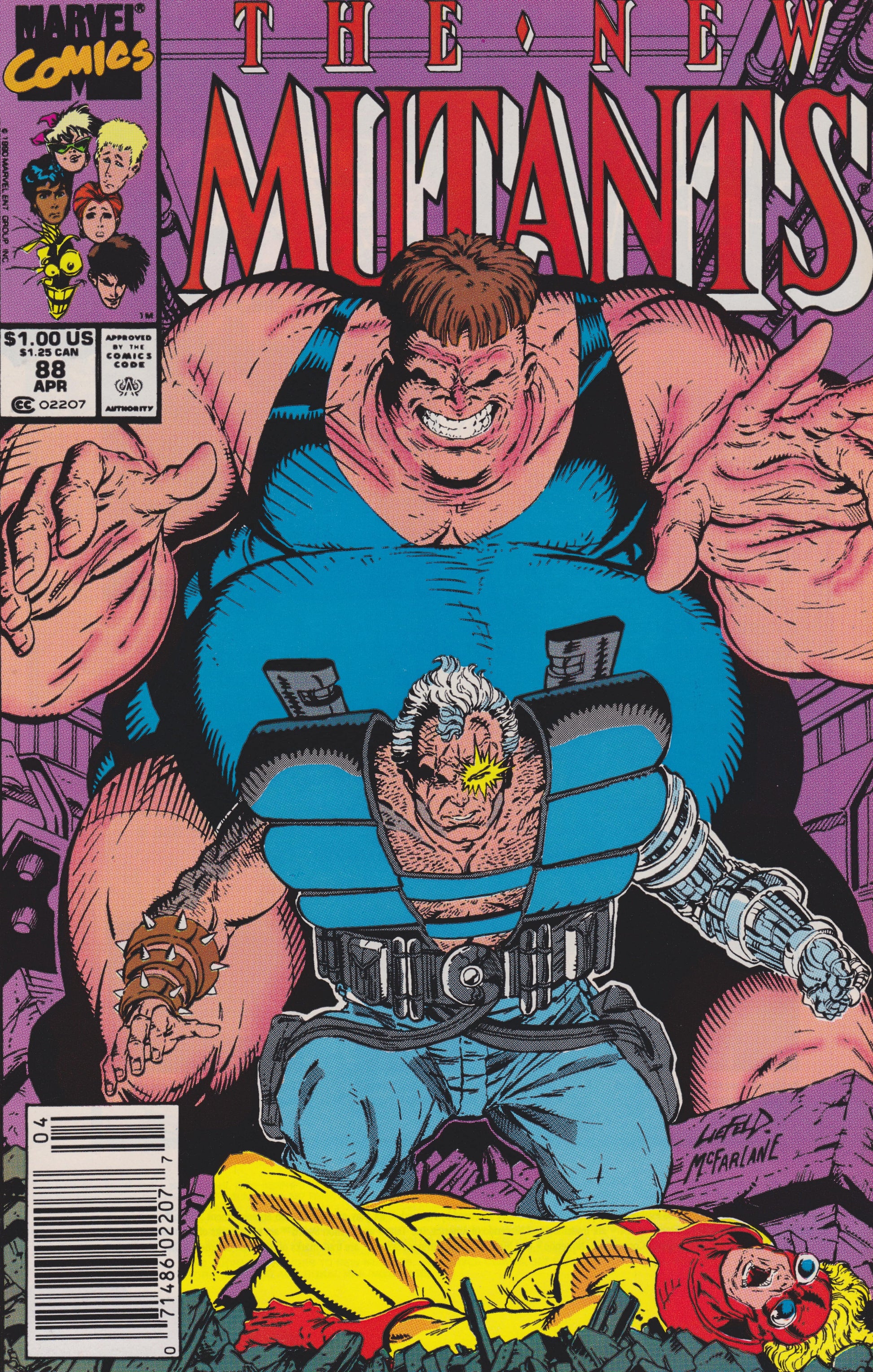 Marvel Comics The New Mutants #88 [FN/VF]
