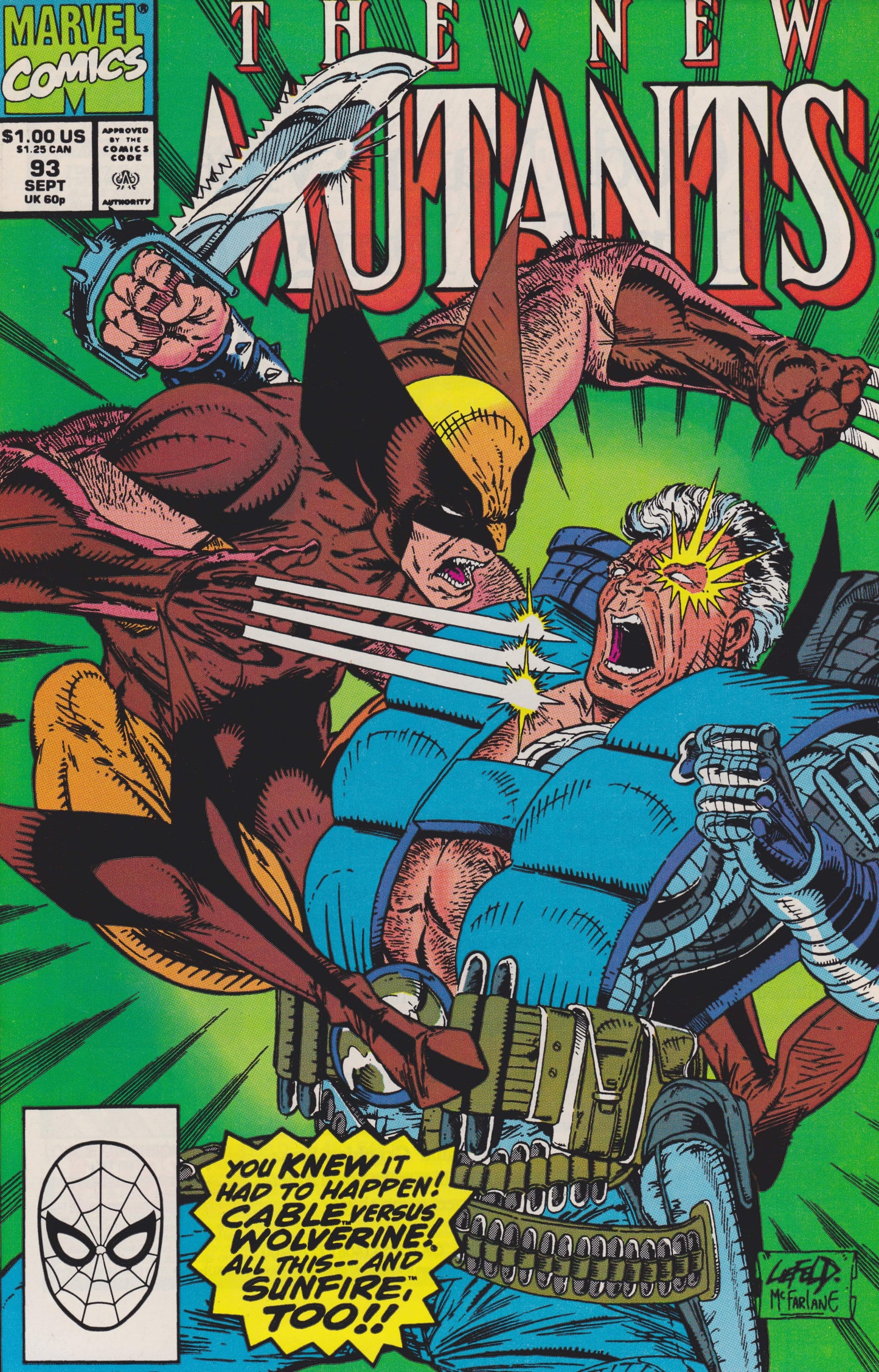 Marvel Comics The New Mutants #93 [FN/VF]