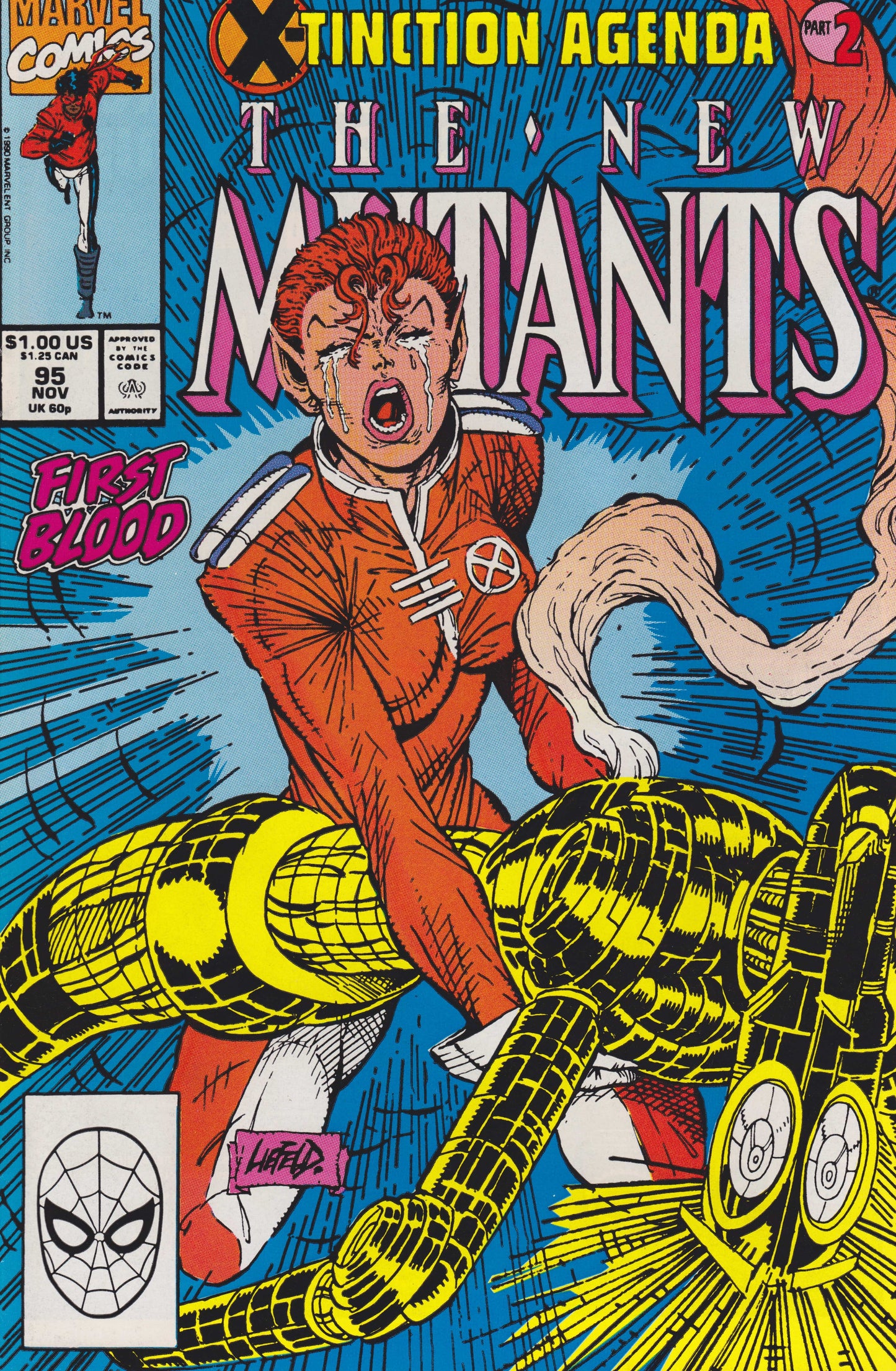 Marvel Comics The New Mutants #95 [FN/VF]