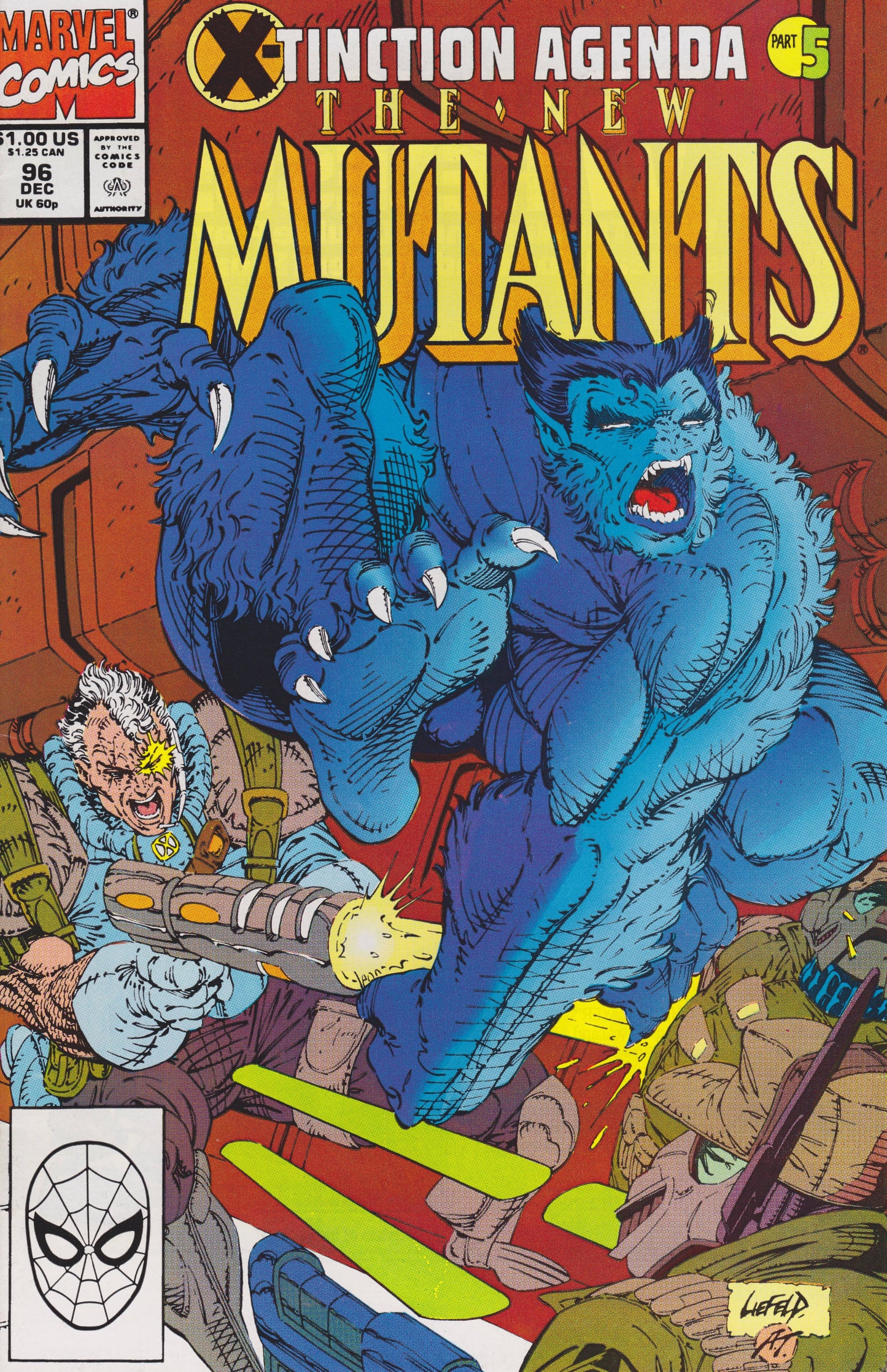 Marvel Comics The New Mutants #96 [FN/VF]