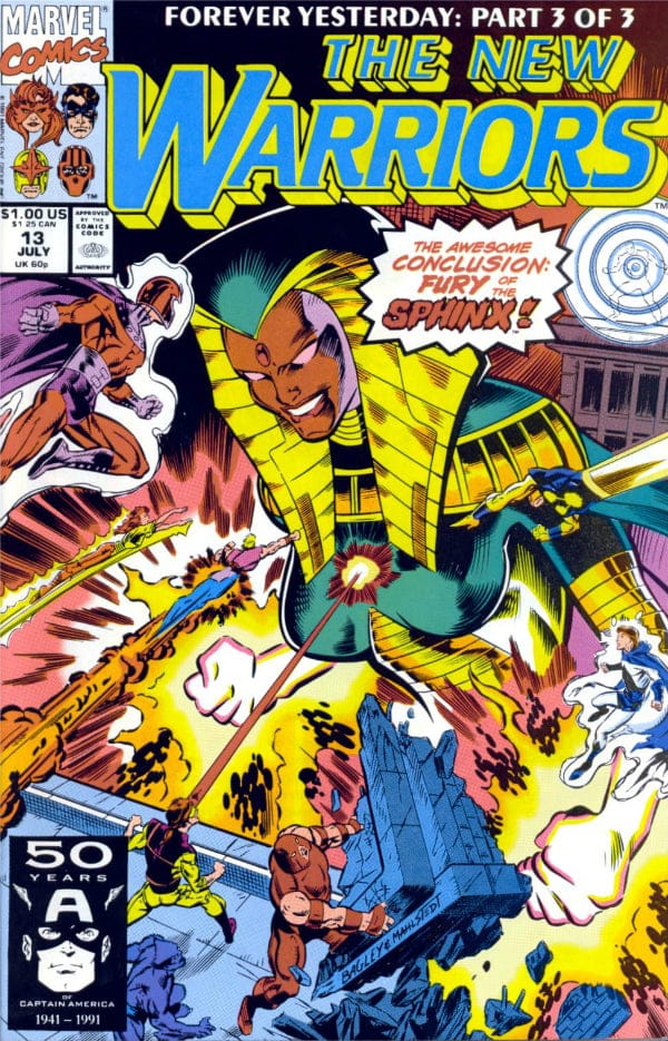 Marvel Comics The New Warriors #13 [VF]