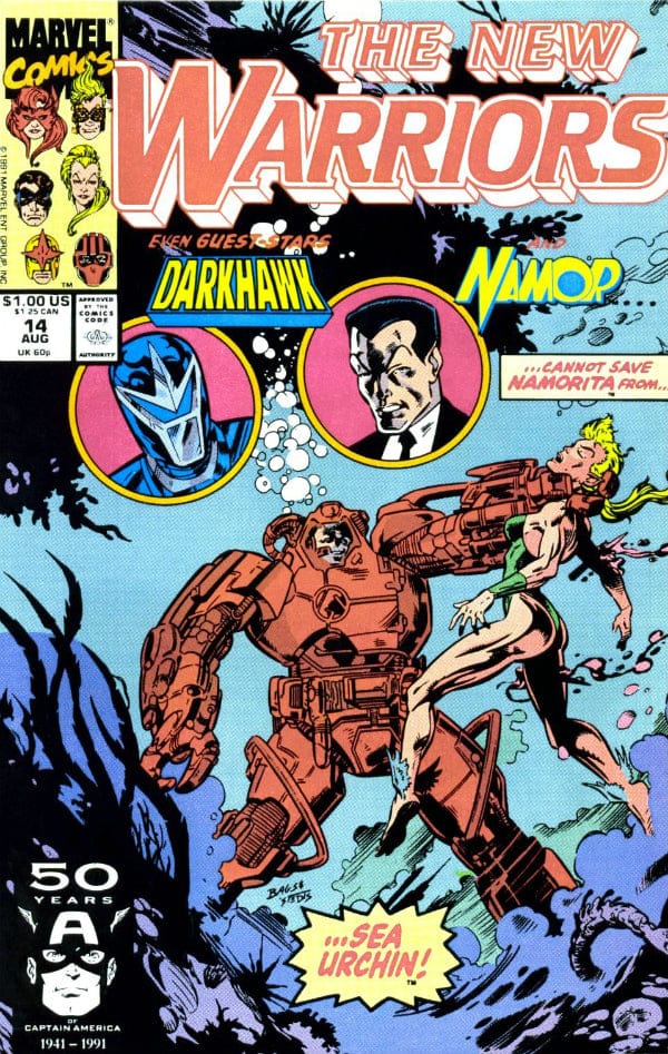 Marvel Comics The New Warriors #14 [VF]