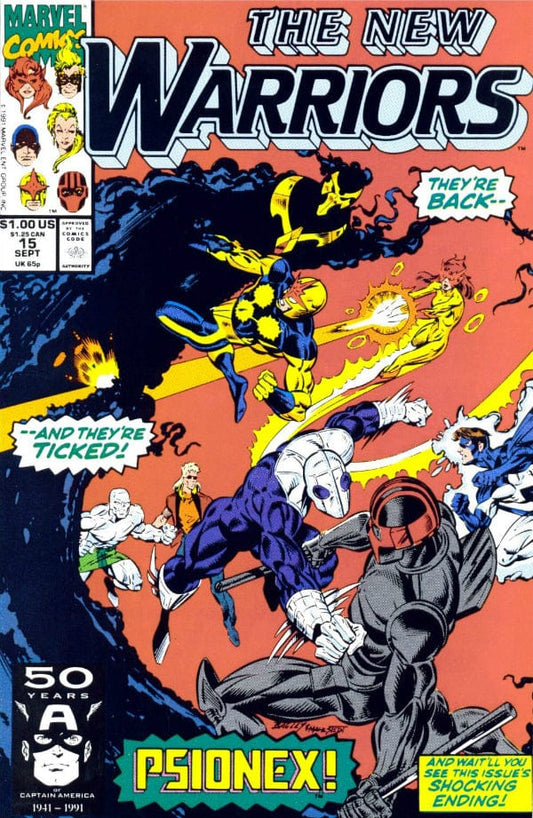 Marvel Comics The New Warriors #15 [VG/FN]