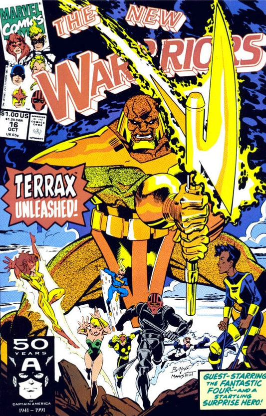 Marvel Comics The New Warriors #16 [FINE]