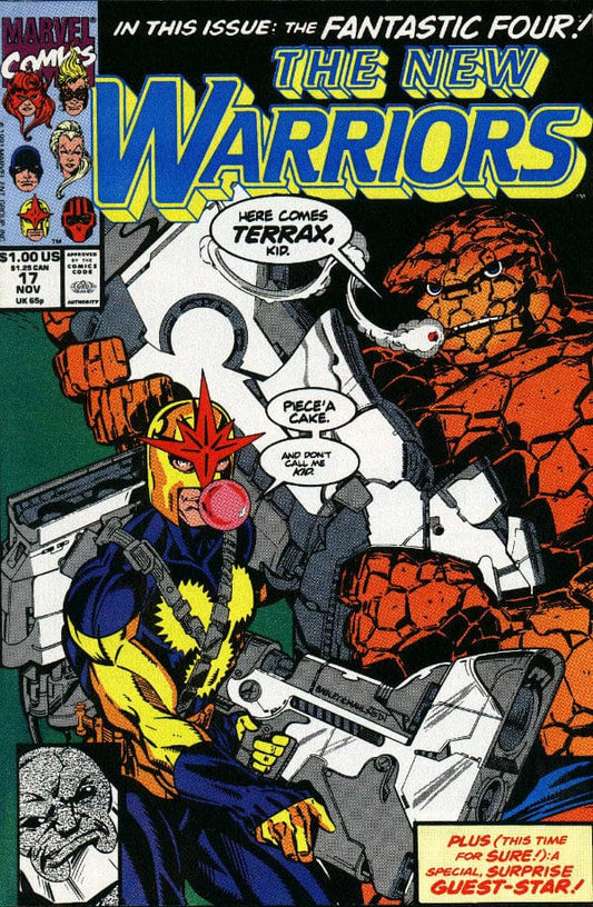 Marvel Comics The New Warriors #17 [VF]