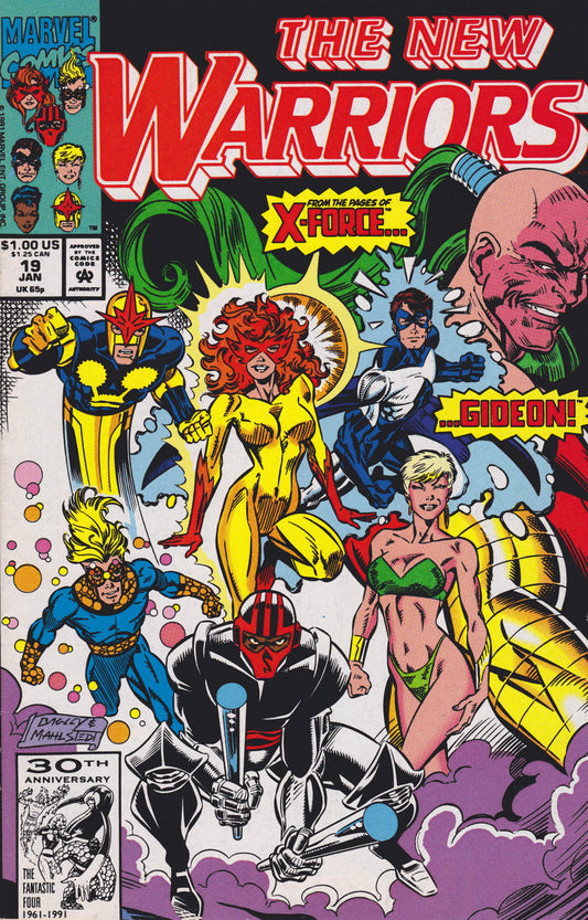Marvel Comics The New Warriors #19 [FINE]