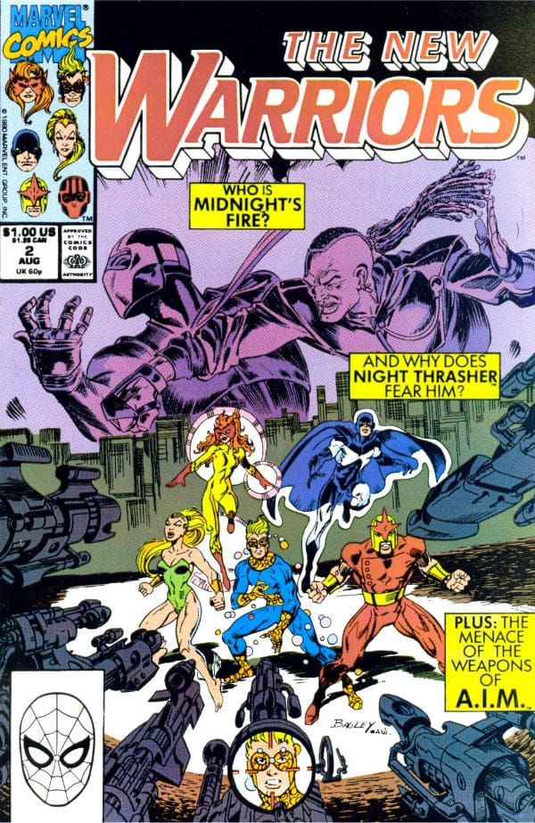 Marvel Comics The New Warriors #2 [VF]