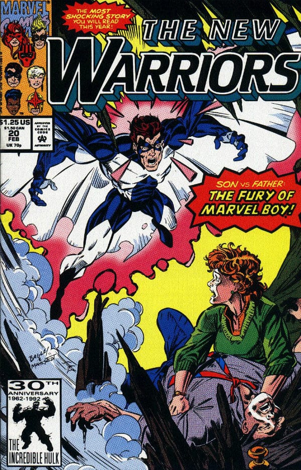 Marvel Comics The New Warriors #20 [VF]