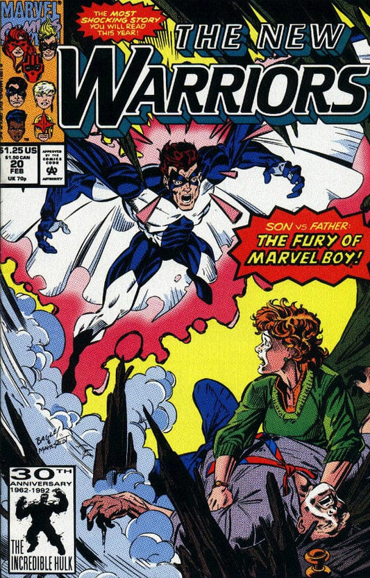 Marvel Comics The New Warriors #20 [VF]