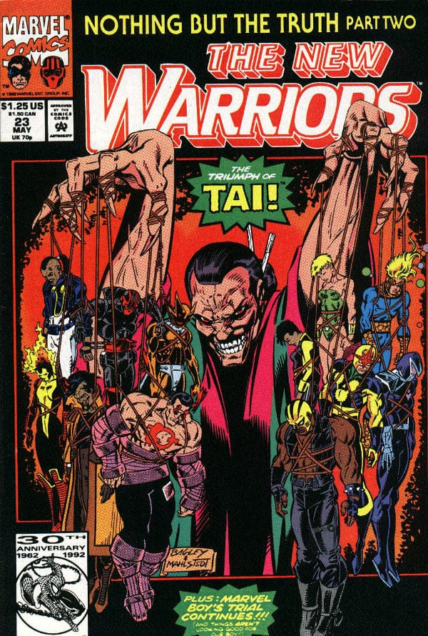 Marvel Comics The New Warriors #23 [VF]