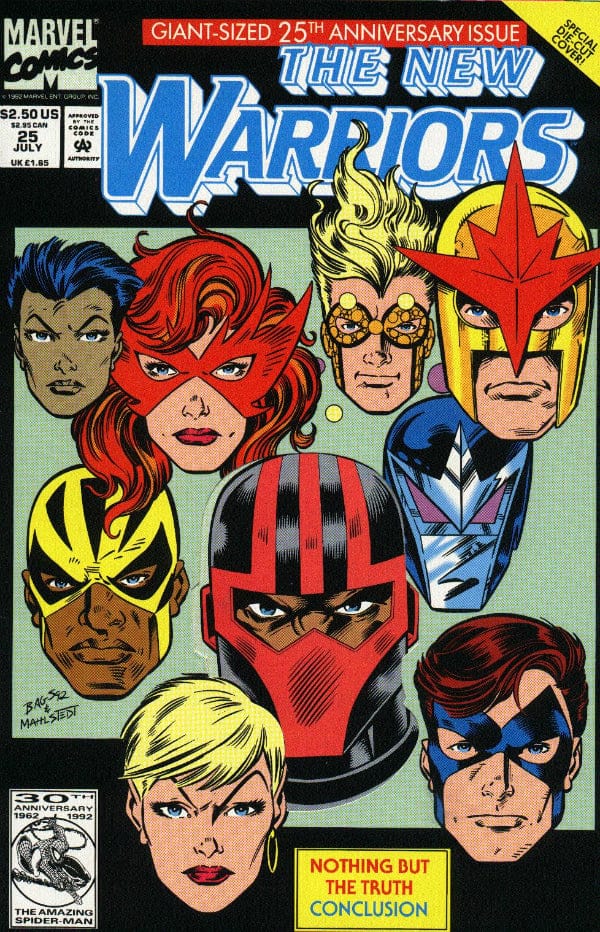 Marvel Comics The New Warriors #25 [FINE]