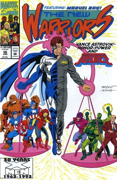 Marvel Comics The New Warriors #36 [FINE]