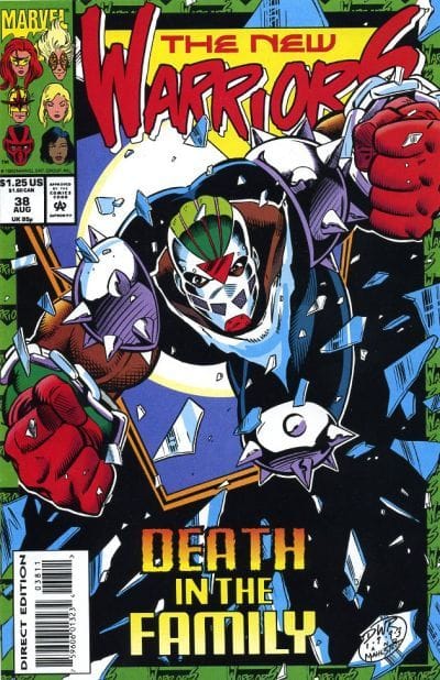Marvel Comics The New Warriors #38 [FINE]