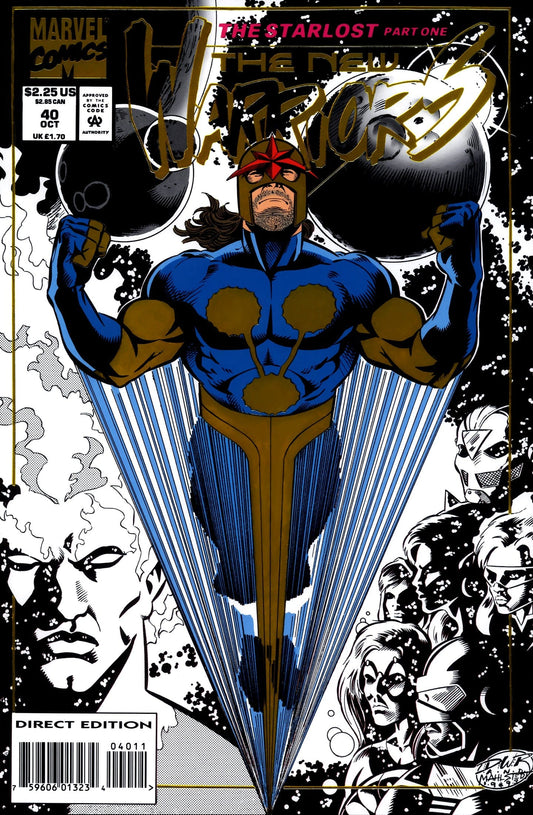 Marvel Comics The New Warriors #40 [FINE]