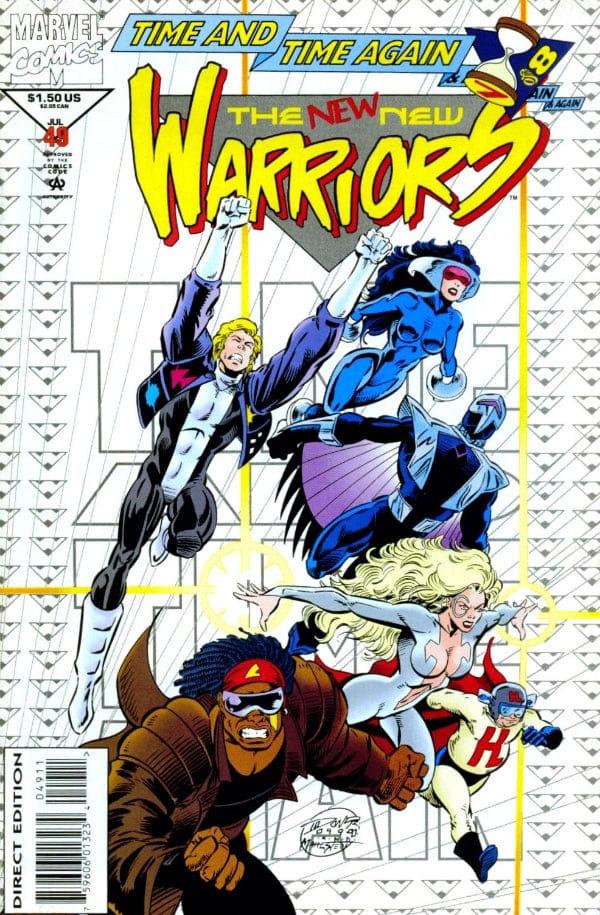 Marvel Comics The New Warriors #49 [FINE]