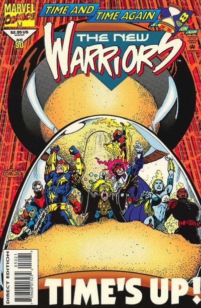 Marvel Comics The New Warriors #50 [FINE]