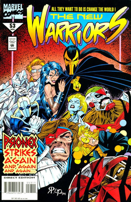 Marvel Comics The New Warriors #53 [FINE]