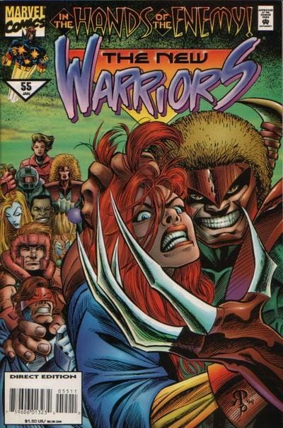 Marvel Comics The New Warriors #55 [FINE]