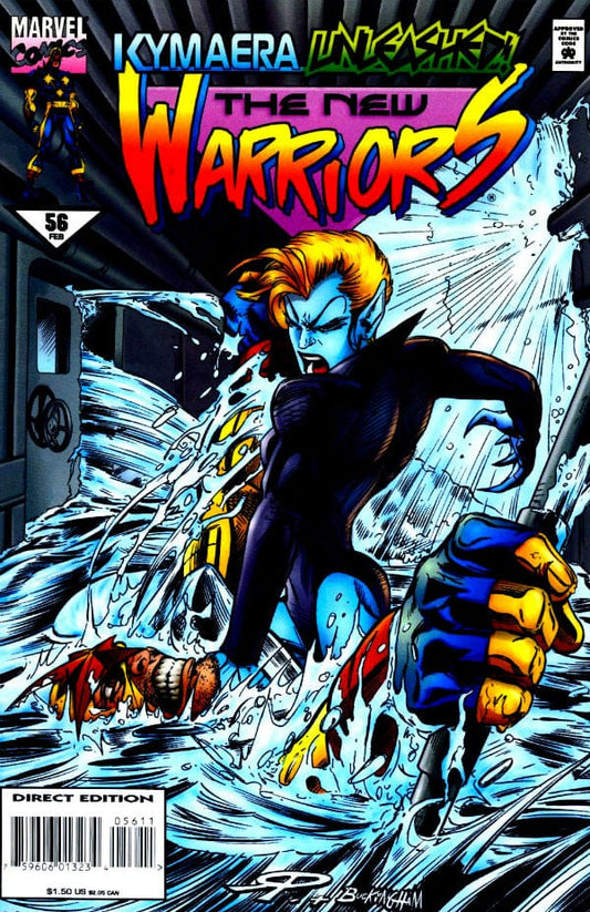 Marvel Comics The New Warriors #56 [FINE]