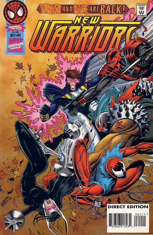 Marvel Comics The New Warriors #64 [FINE]