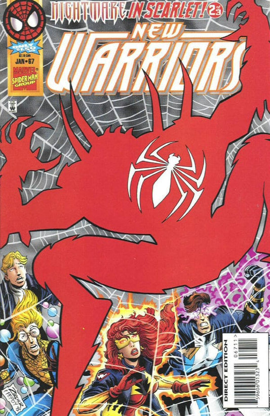 Marvel Comics The New Warriors #67 [FINE]