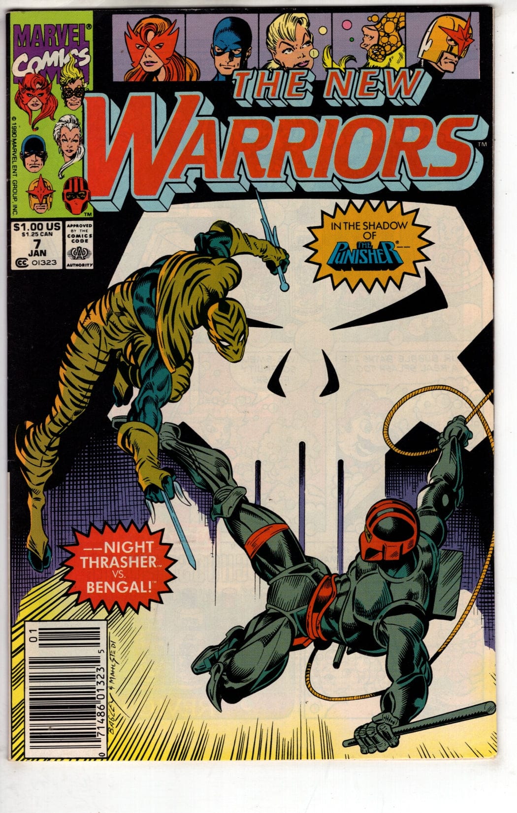 Marvel Comics The New Warriors #7 [FN]