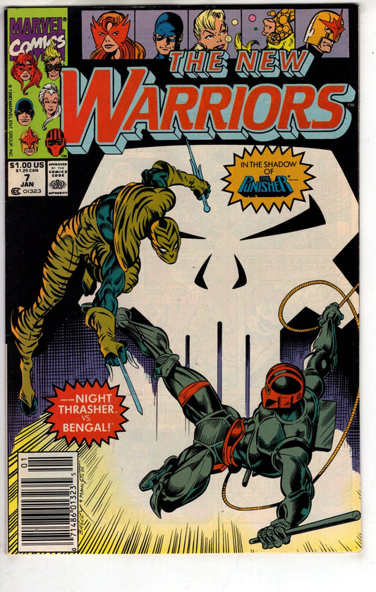 Marvel Comics The New Warriors #7 [FN]