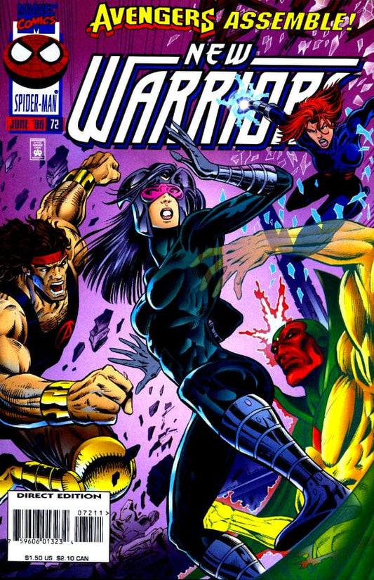 Marvel Comics The New Warriors #72 [FINE]