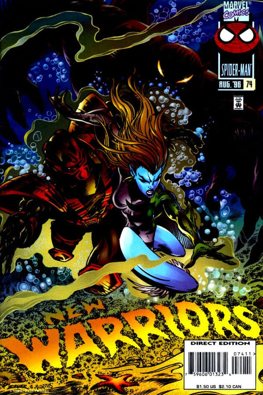 Marvel Comics The New Warriors #74 [FINE]