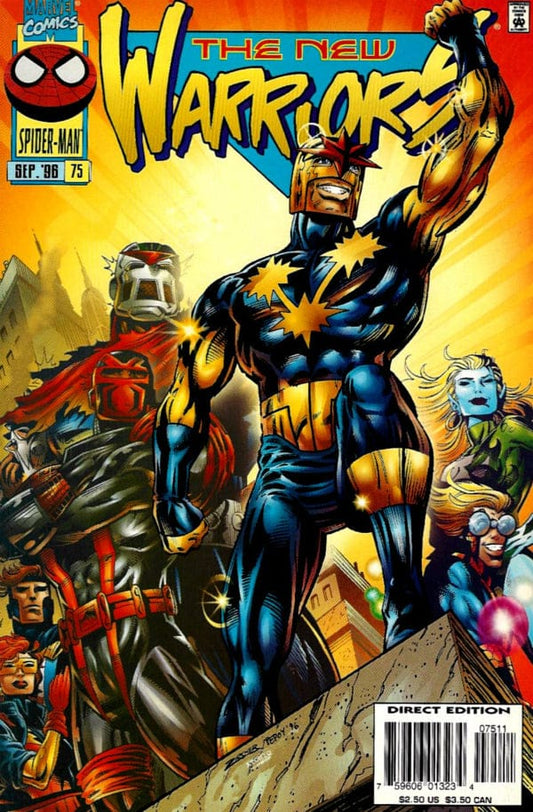 Marvel Comics The New Warriors #75 [FINE]
