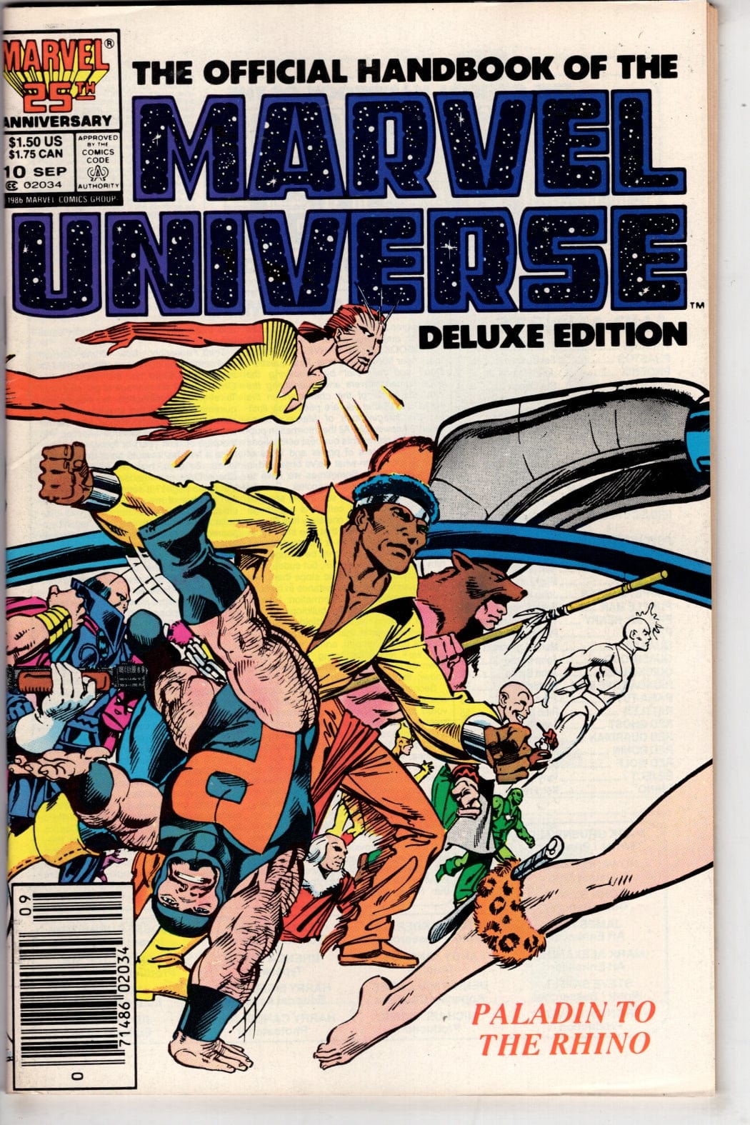 Marvel Comics The Official Handbook of the Marvel Universe #10 (Newsstand)