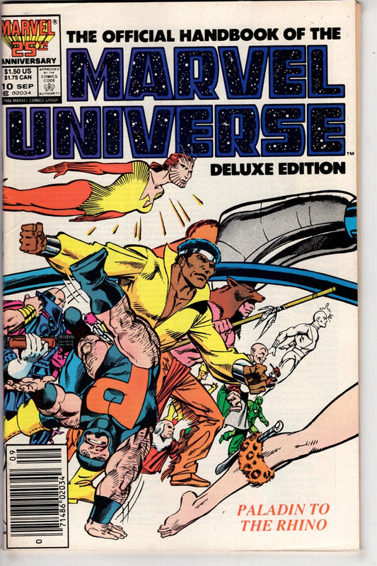 Marvel Comics The Official Handbook of the Marvel Universe #10 (Newsstand)