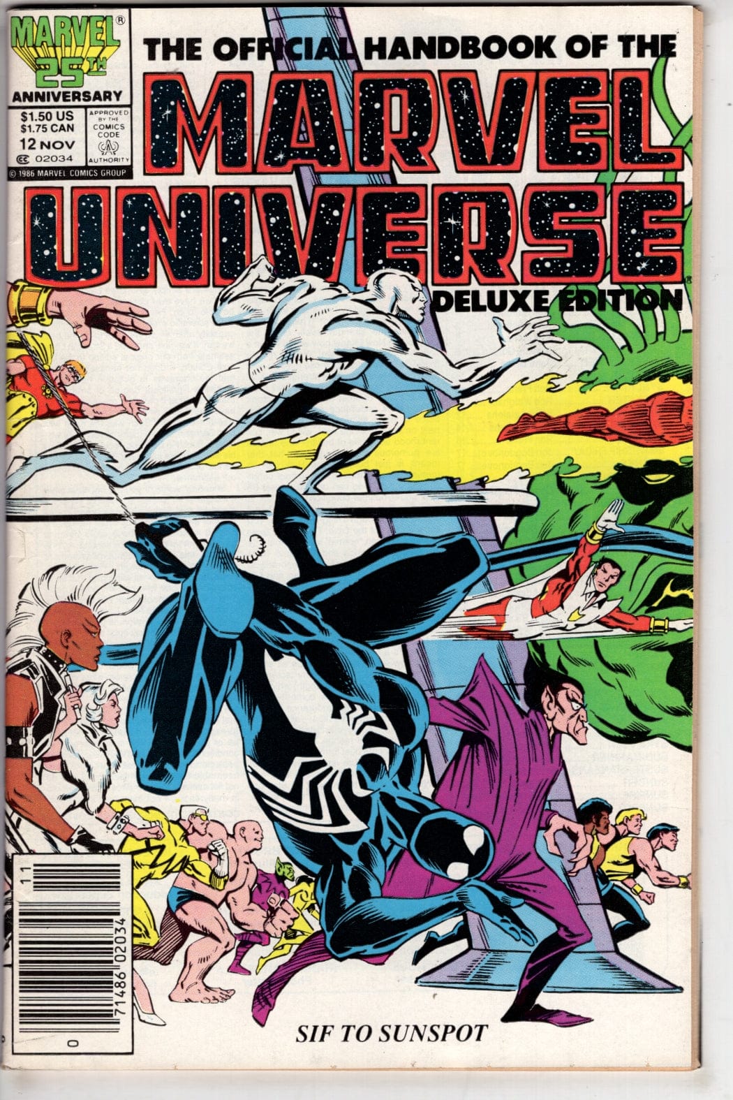Marvel Comics The Official Handbook of the Marvel Universe #12 (Newsstand)