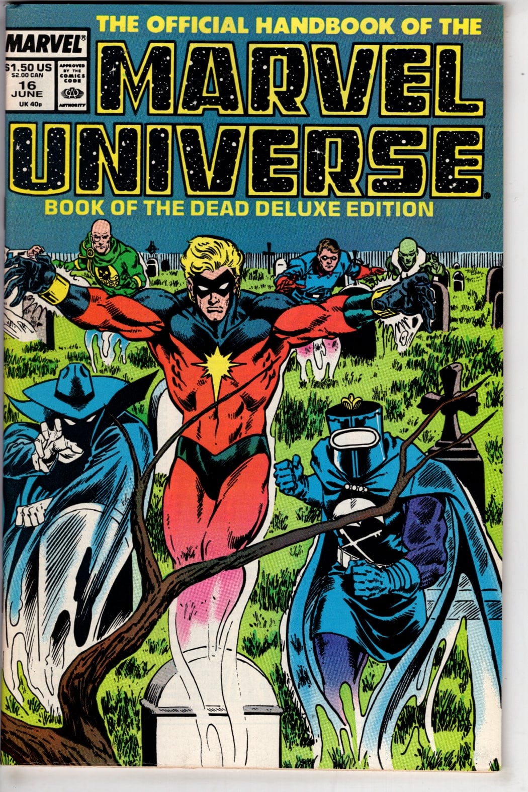 Marvel Comics The Official Handbook of the Marvel Universe #16