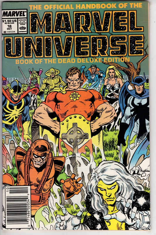 Marvel Comics The Official Handbook of the Marvel Universe #18 (Newsstand)