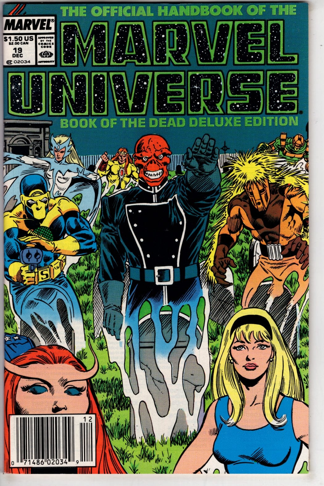 Marvel Comics The Official Handbook of the Marvel Universe #19 (Newsstand)
