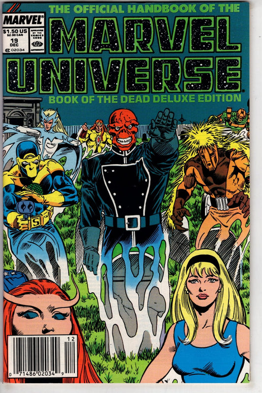 Marvel Comics The Official Handbook of the Marvel Universe #19 (Newsstand)