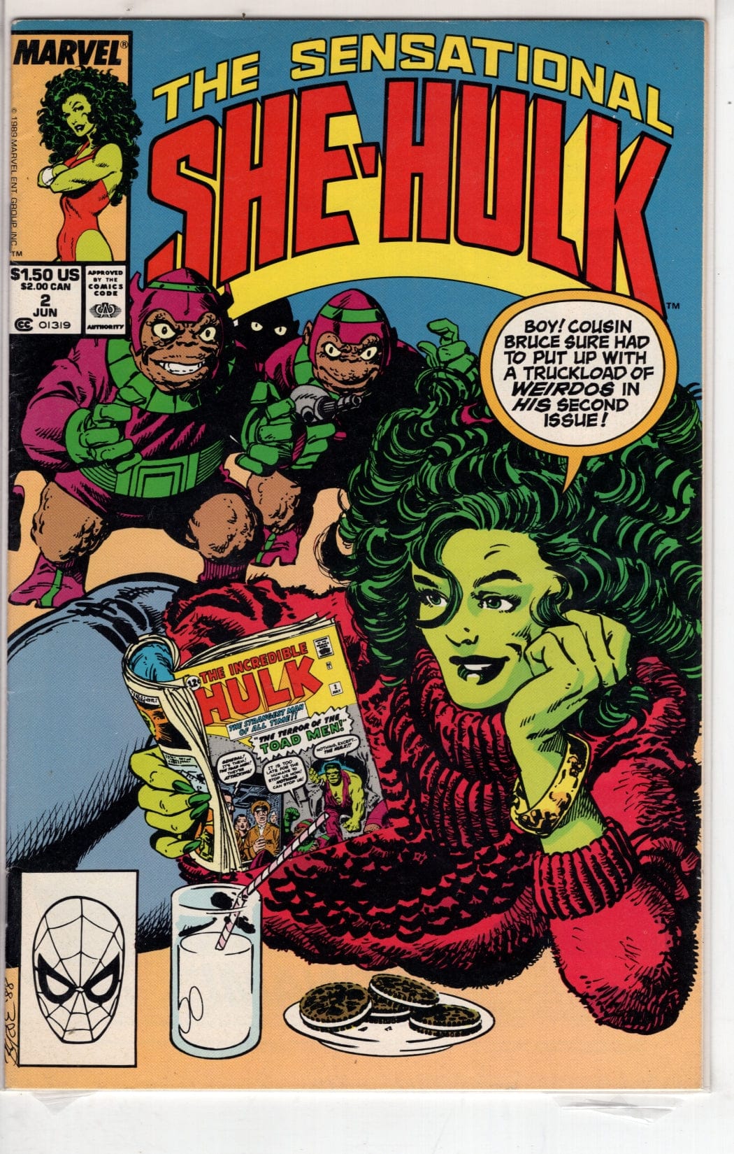 Marvel Comics The Sensational She-Hulk #2 [VG/FN]